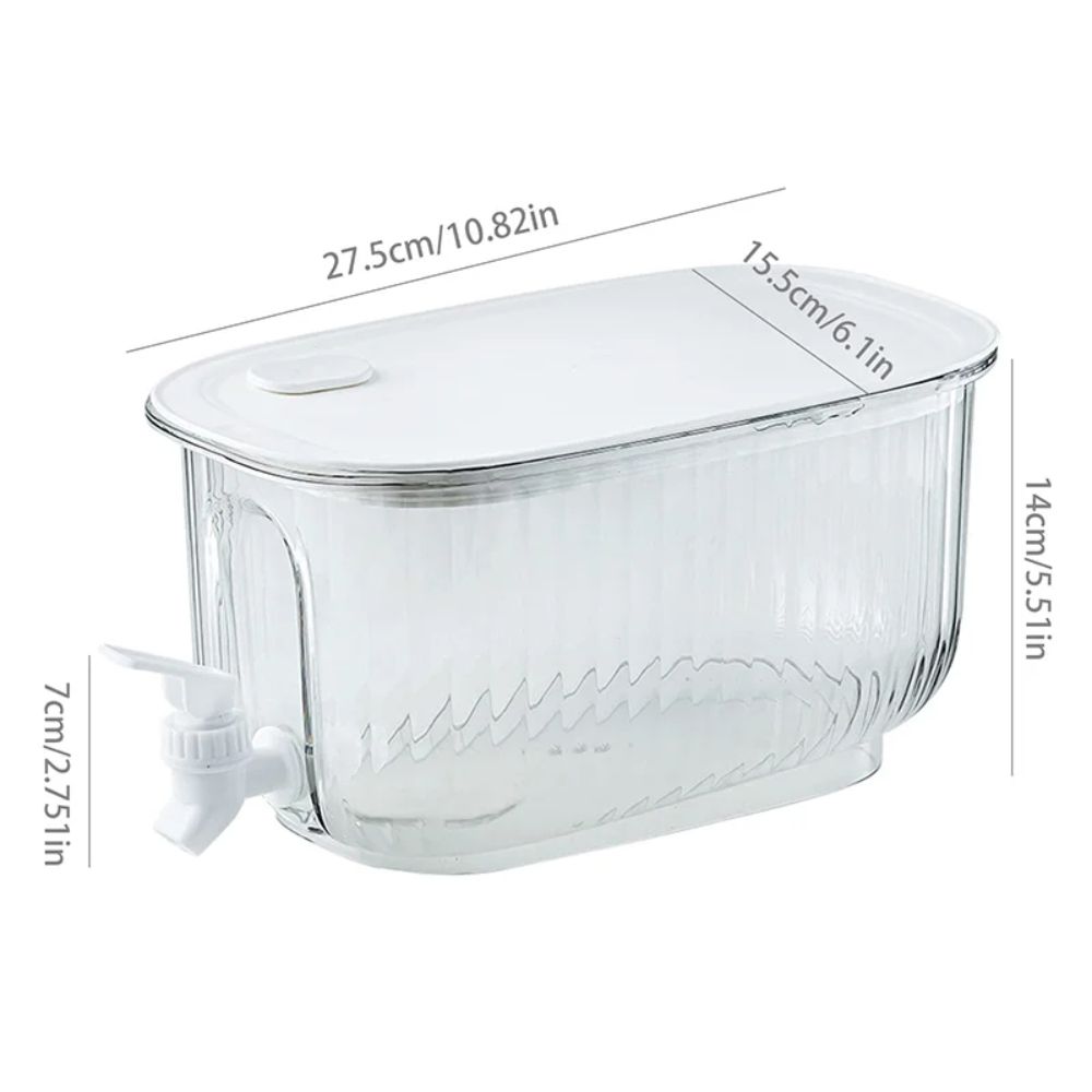 Faucet Fridge Can 4L Tea Pots Cool Water Bucket Cold Water Bottle  Home