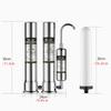 Household Kitchen Countertop Drinking Water Purifier Ceramic Activated Carbon Filter System Purifying Machine 11.8*9.45 inch