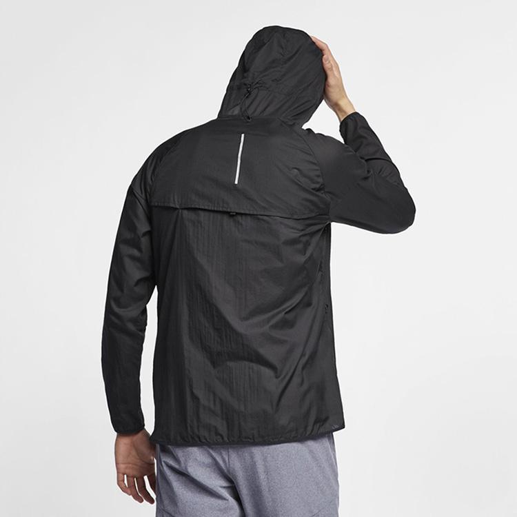 Nike Windrunner Running Sports Windbreaker Men Jackets Black AR0258-011
