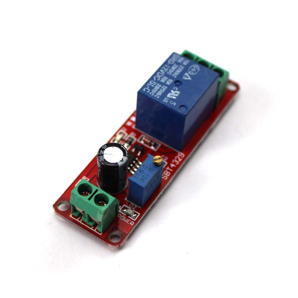 NE555 DK555 Comutator Temporizator Modul Deconectare Ajustabil Modul Releu cu Întârziere Temporizată DC 12V Shield Releu cu Întârziere 0~10S