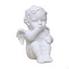 Angel Figurine Table Ornament In Nordic Retro Style, Creative Decoration Made of Resin,