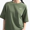 Reebok American Style Comfortable Versatile Casual Loose Short Sleeve T-Shirt Unisex Tops Light-Army-Green 24SRM435UGL2