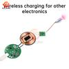 Lithium Battery Wireless Charging 1W 1V 1A Wireless Charging Receiver Module Small Coil Built-in 1.7V Modification Scheme