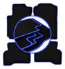 CARLUX-BLUE Car Mats For: Suzuki Grand Vitara II 3-door (2005-2014)