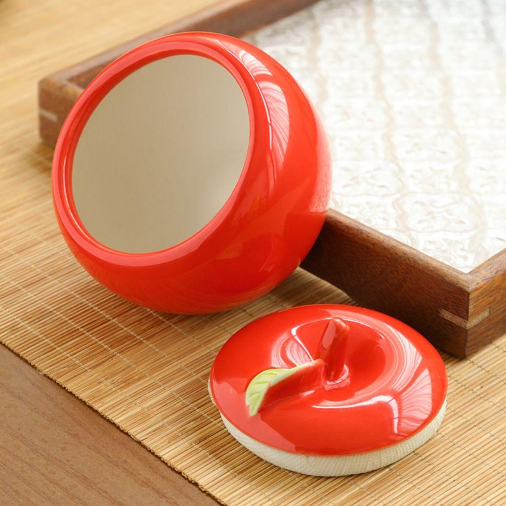 

Moisture-proof Simulation Fruit Tea Canister Dustproof Coffee Beans Storage Tank Sugar Jar Bar Yellow Fruit - Yellow Leaf