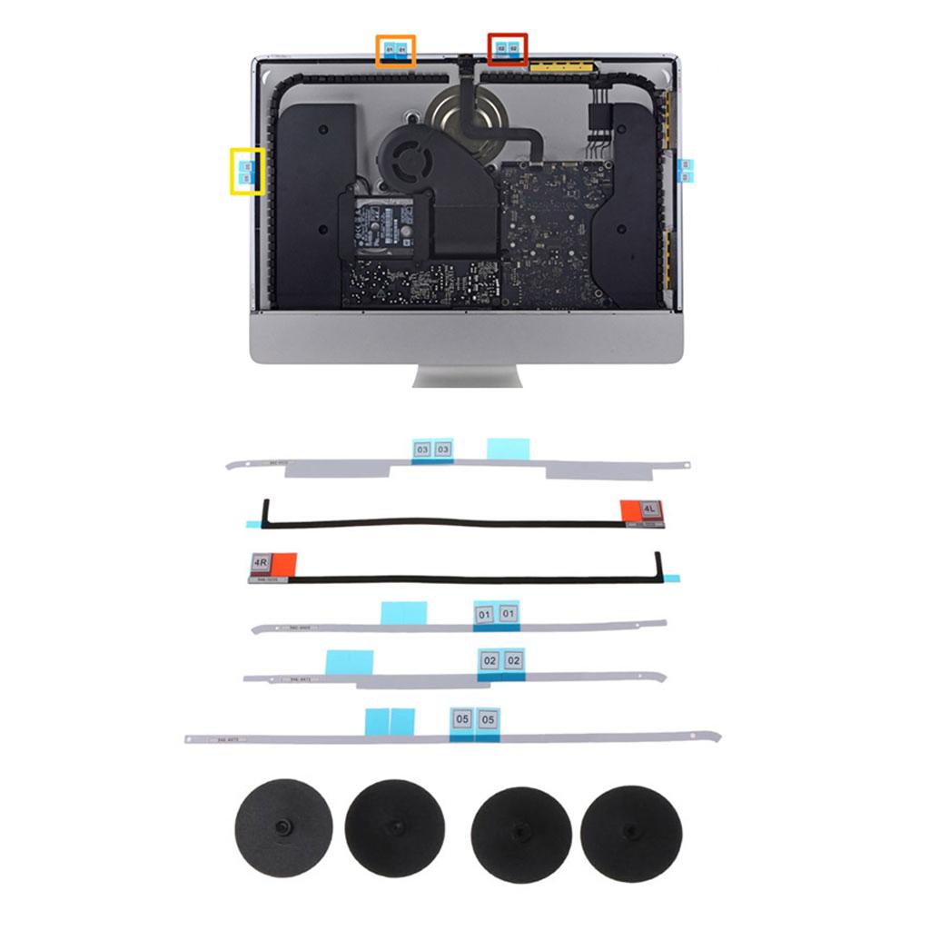 LCD Screen Adhesive Strip LCD Display Adhesive Tape Replacement for iMac 21.5" A1418 Models Universal Easy to Replace