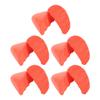 5 Pairs Pointed Shoe Filler Insert PU Foam Thick Soft Toe Cushion Fillers Half Size Shoe Filler For High Heels
