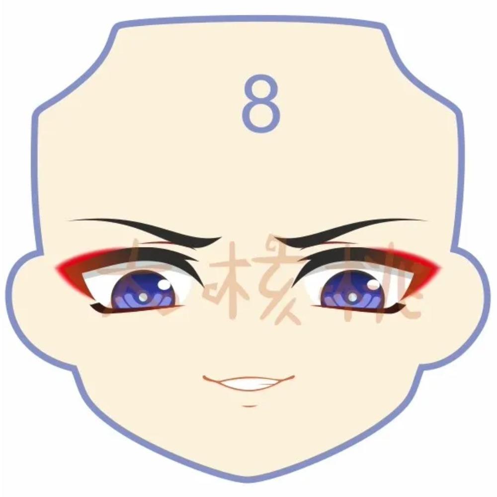 Anime Game Wanderer Ob24 Ob22 P20 Doll Hair Face Clothes Toy Cosplay 1/6 Bjd Costumes Handmade Decorations Toys Accessories