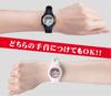 Yamasa Watch Pedometer DEMPA MANPO Black X Silver TM-460BS
