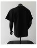2026 Summer Men's Trendy Japanese Retro Patchwork Heavyweight Loose Casual T-Shirt
