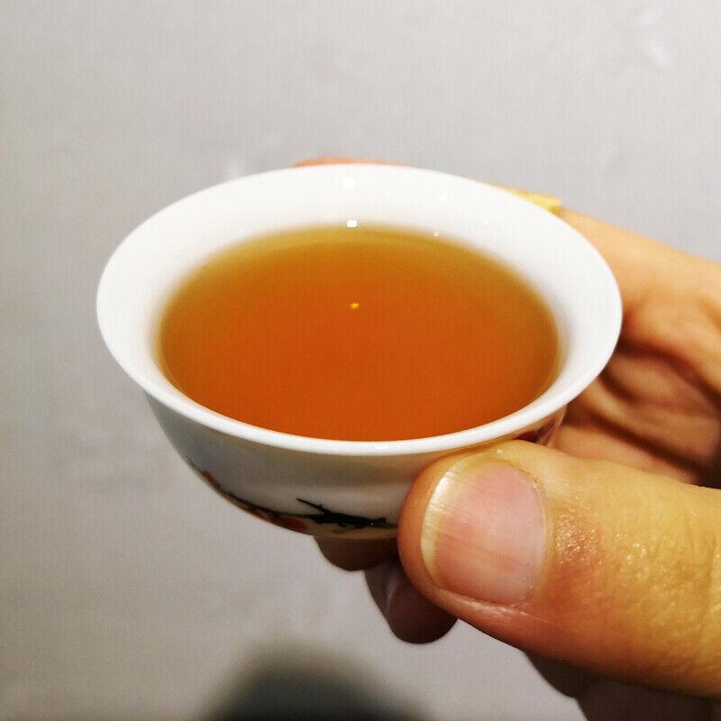 Anhua Baishaxi Koyu Çay, Altın Çiçek ile Koyu Çay Fu Cha Fu Tuğla 300g HEI CHA