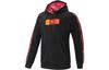 Sweatshirts Men's Black Hooded Moderate HF5879
