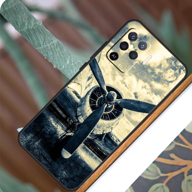 

Aircraft Plane For OPPO A57 A57S A77 A5 A9 A53 A52 A72 A96 A76 A16 A54 A74 A94 A38 A58 A78 A15 A17 Case OPPO A91