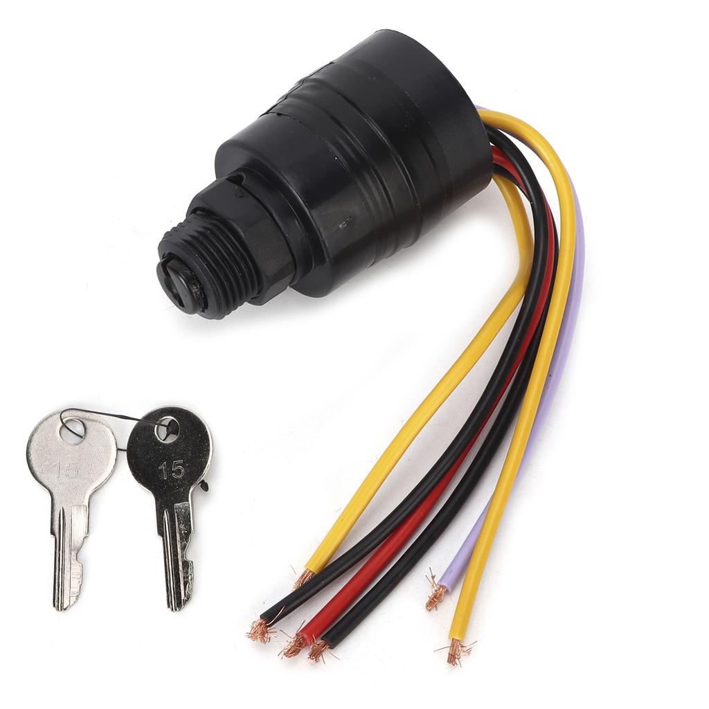 Ignition Key Switch 6 Wire MP41070‑2 17009A2 for Marine Boat Most Outboard Motors