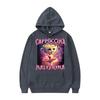 Cappuccina Ballerina Funnu Italian Brainrot Meme Hoodie Men Women Fashion Aesthetic Cute Sweatshirt Oversized Hoodies Streetwear
