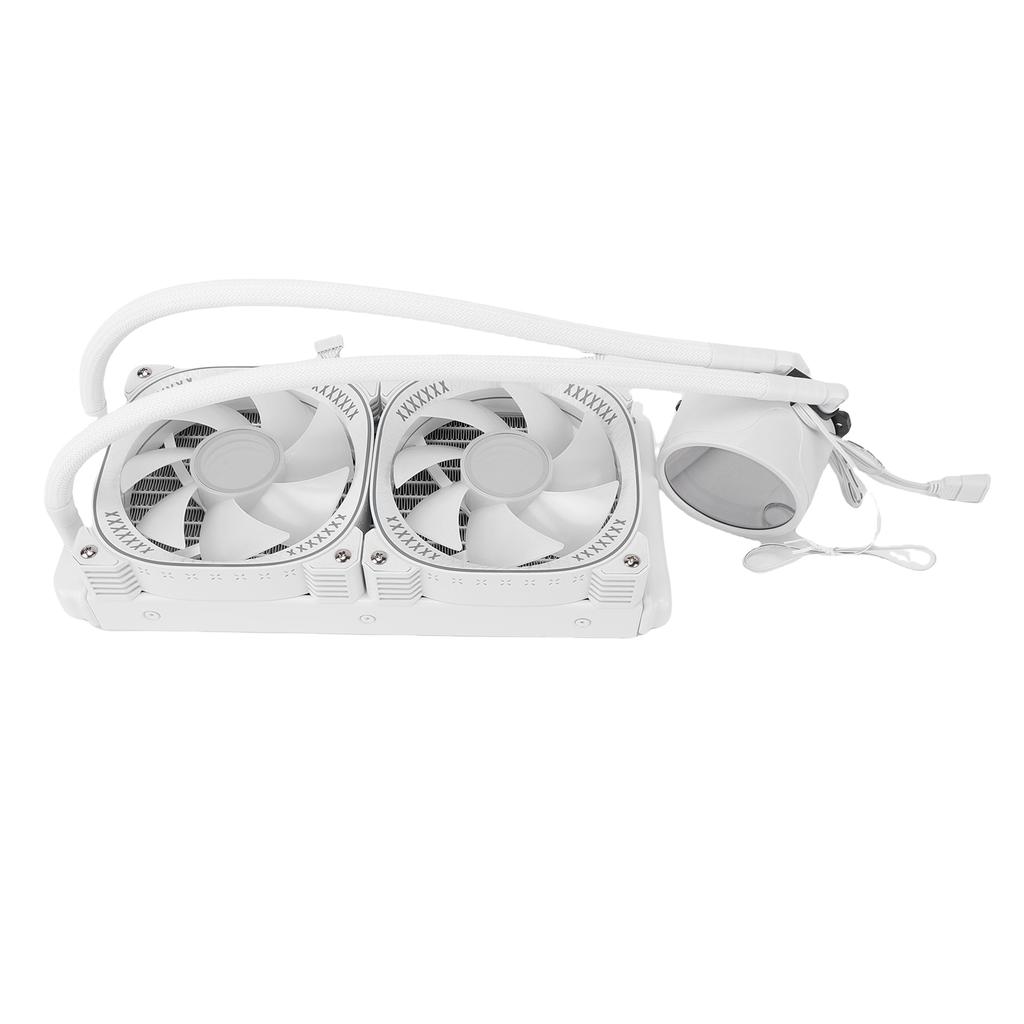 ARGB Liquid CPU Cooler Support for AM4 AM5 2.2 Inch LCD Temperature Display Close   AIO Liquid Cooler with 240mm