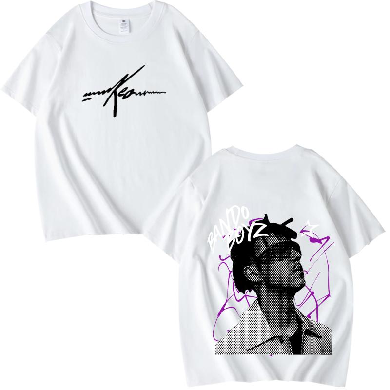 Rapper Kidd Keo Tshirt Mens Womens Oversized Cotton Hot Selling Short Sleeved Summer Street Wear Printed Pure Cotton Tshirt