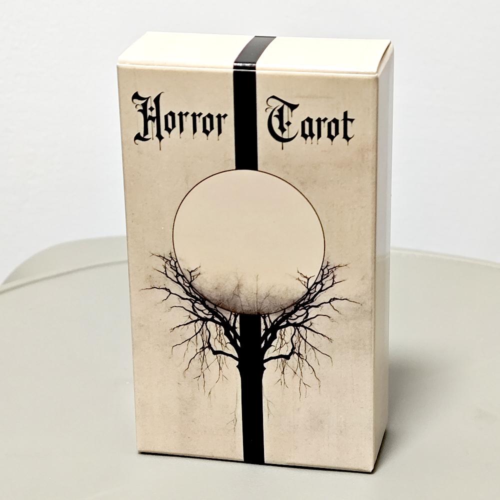 Gothic Tarot Horror Style 78 Rider Waite Cards 10.3*6cm Embark on An Eerie Journey Card Deck