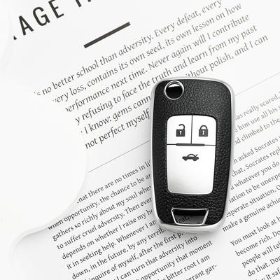 3/4 Buttons Auto Keyless Bag for Chevrolet Orlando Cruze Camaro Impala Aveo Malibu Sail Epica Lova for Buick Opel TPU Leather Car Key Case