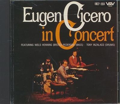 CD EUGEN CICERO - In Concert VMCP1004 Vaaan Media 1990 Japon Jazz Occasion
