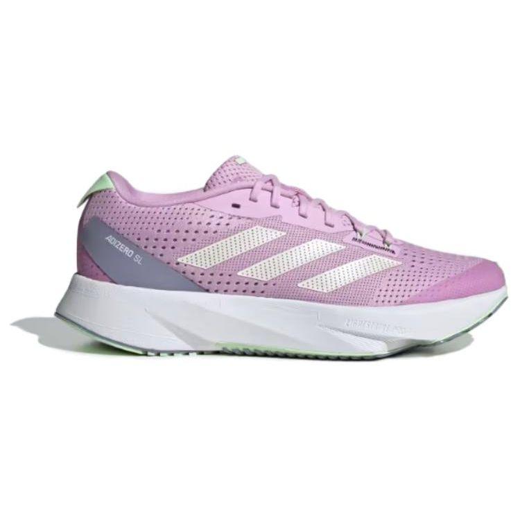 Adidas Adizero SL Durable Shock Absorbing Low Top Running Shoes Women Sneakers Pink IG3339