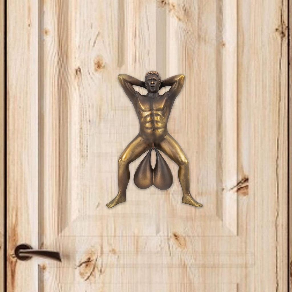 Lustige klopfende Ornamente, Türklingel klingende, lustige Türdekoration aus Kunstharz