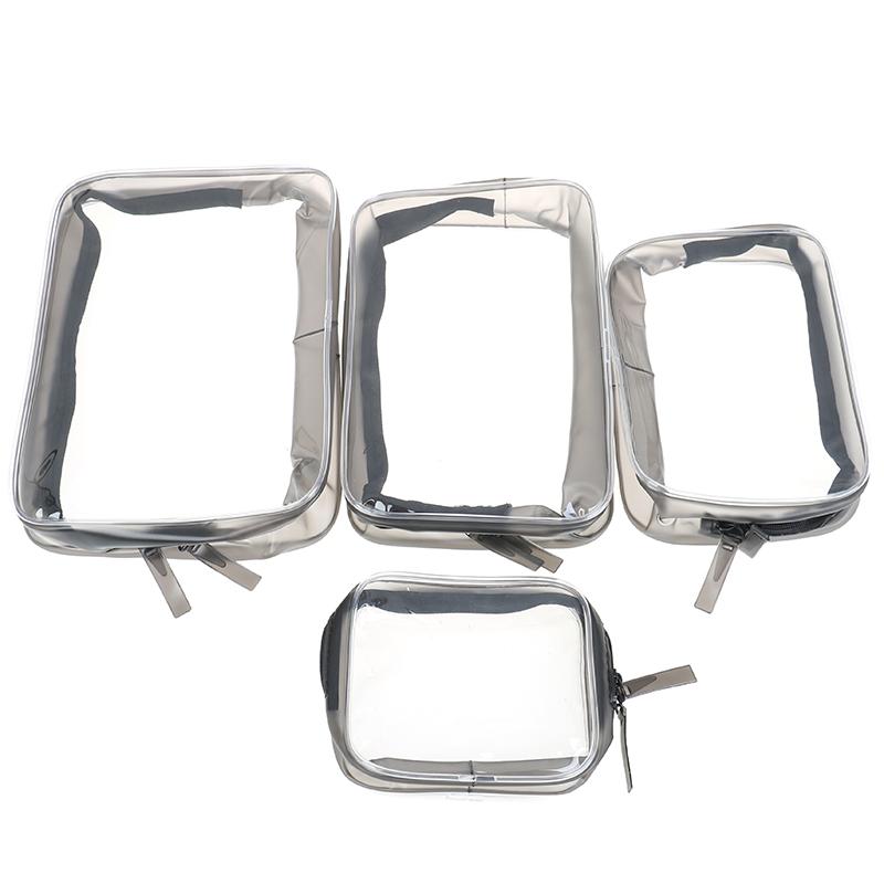 Waterproof Transparent Cosmetic Bags Storage Pouch Makeup Case Toiletry Bag