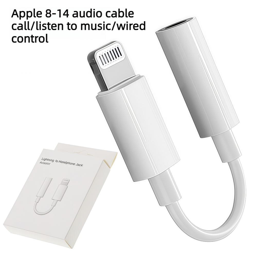 

Compatible with Apple Devices and Lightning Headphone Adapters for Calls and Music Playback