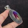 Rainbow Solar Quartz Druzy Pendant Gemstone Handmade Jewelry 925 Sterling Silver Pendant Druzy Vintage Jewelry For Gift Designer Pendants