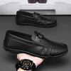 Fashion Luxury Brand Comfortable Men Moccasins Soft Male Driving Shoes Fashion Leather Men Casual Shoes Slip On Italian Formal Loafers