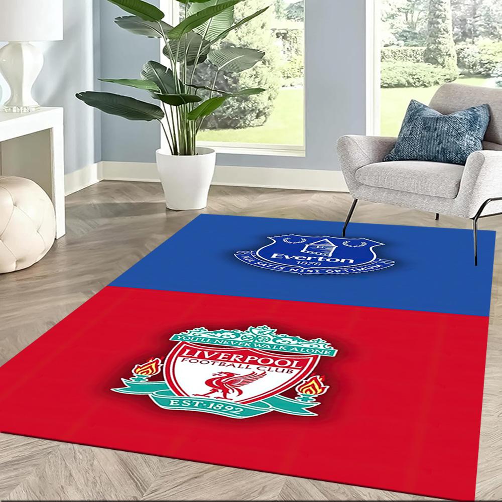 Liverpool Football Club Floor Mat Design For Playrooms Balcony Decorate Room Dormitory Antislip Rug Anime Office Decor Perfect Gift For Womenmen