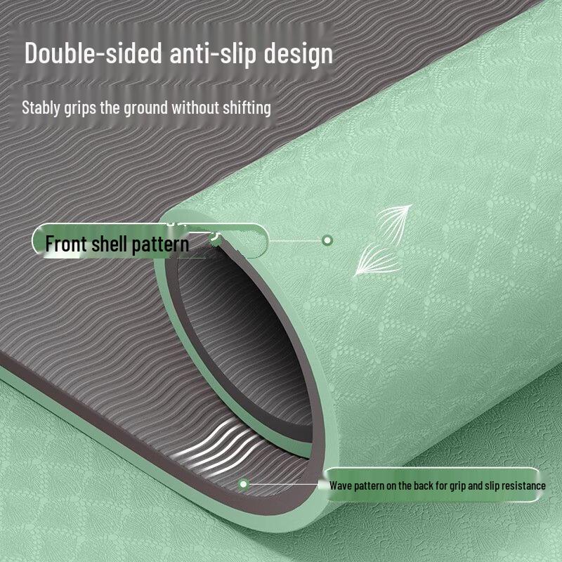 OEING Thick Non-Slip Home Yoga Mat