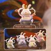 Cartoon Bunny Series Model Toy Colorful Ancient Costume Girl Doll  Desktop Ornament