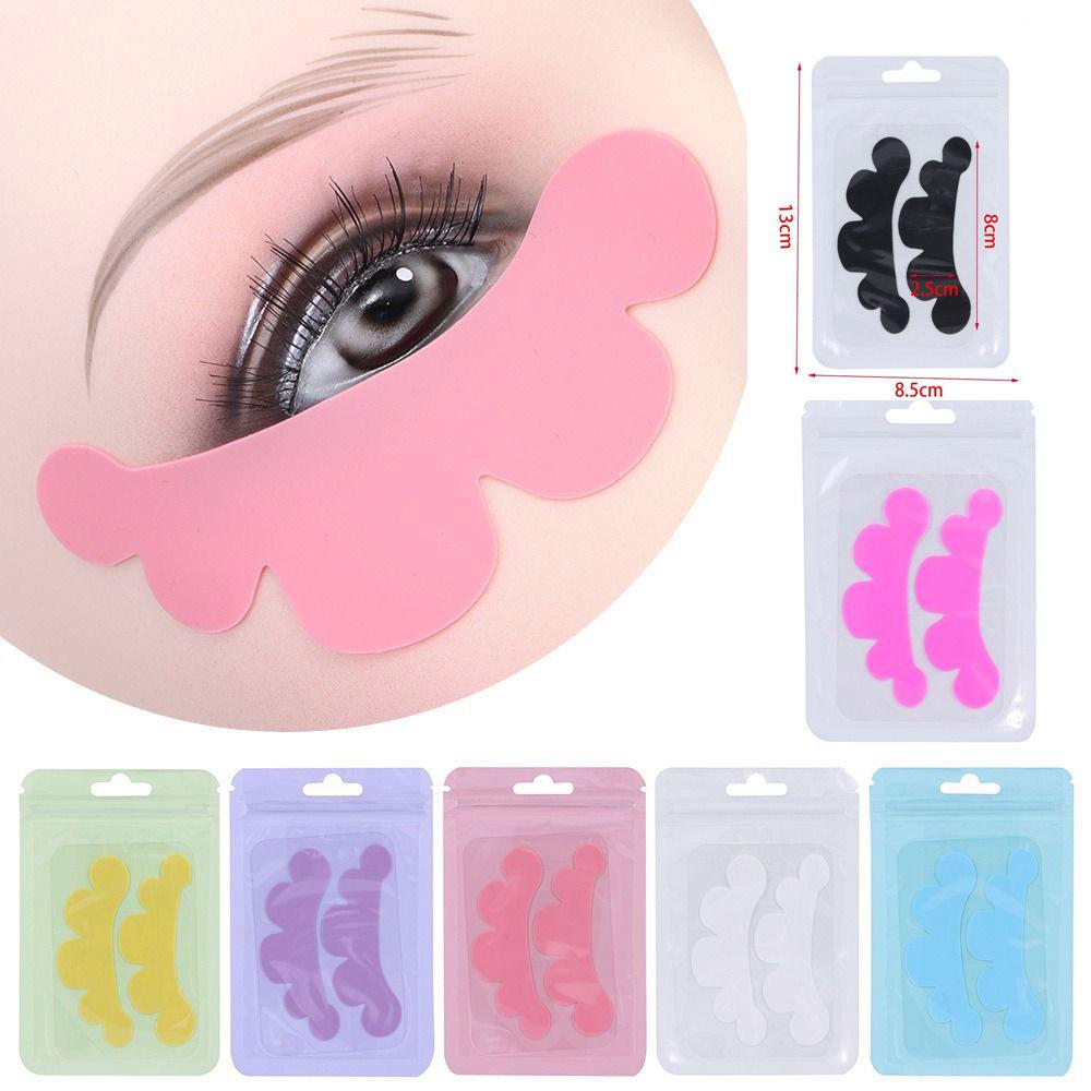 Silicone Curling Eyelash Pad & Reusable Under Eye Patch for Extensions