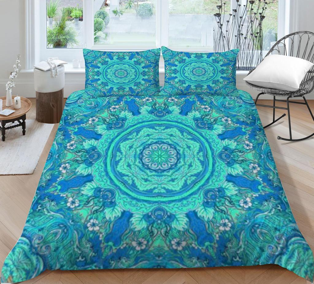 Bed Set Cover Boho Duvet Cover Boho Bedding Design Home Textiles Polyester Bed Cover Man Boy Single Size Bedding Cover