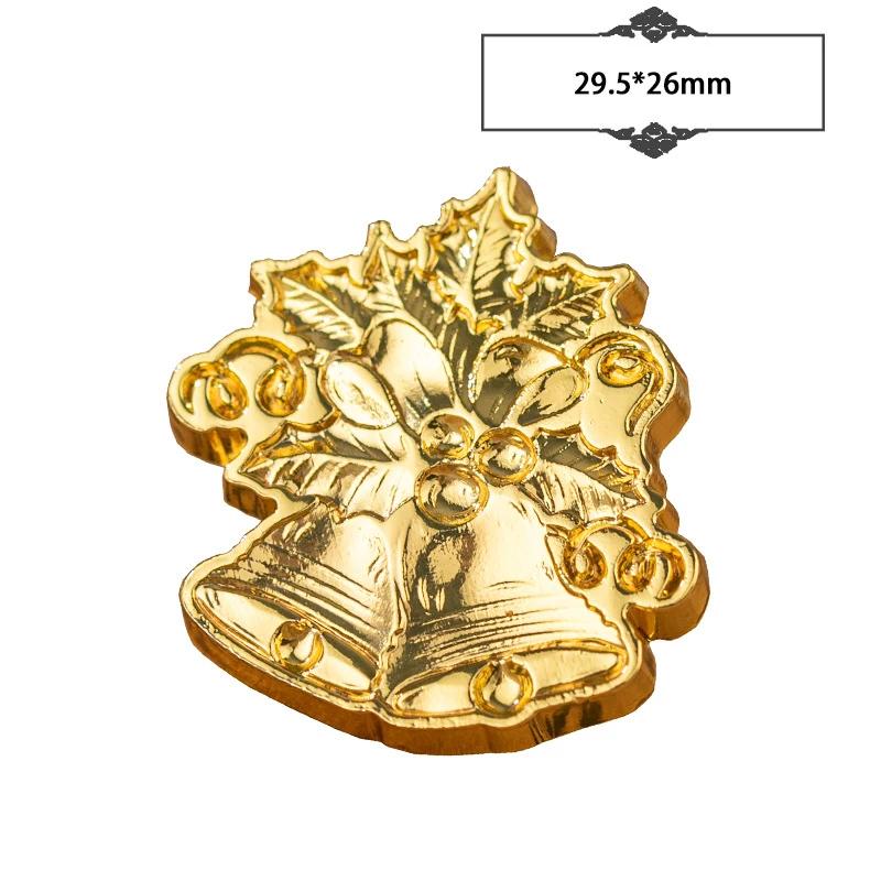 Christmas Wax Seal Stamps Sealing Wax Vintage Sello Candy Retro Envelopes Sealing Stamp Head Wedding Invitations Cards ZT0109