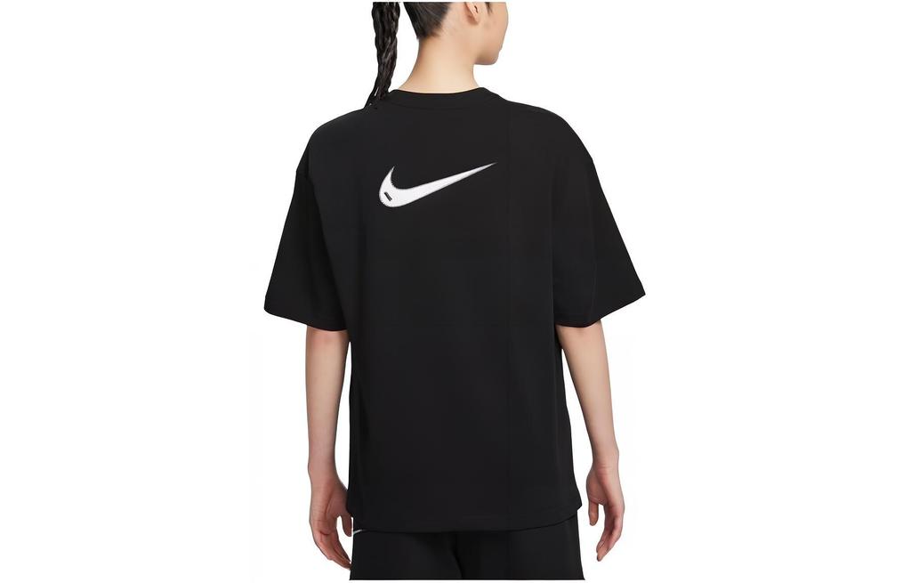 Nike Women'ss Sportswear Swoosh Oversized T-shirt Black HJ3947-010
