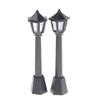 5Pcs Street Light Lamp Antique Imitation Fairy Garden Home Miniature Landscape