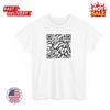 Lustiges Trump QR-Code Streich T-Shirt Scanne es und Trump tanzt Präsidenten T-Shirt NEU