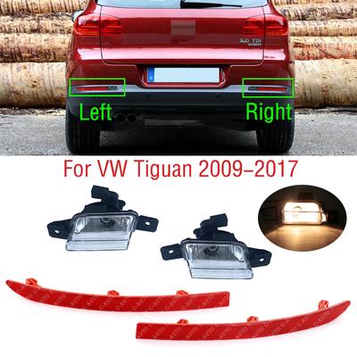 VW Tiguan 2009 için 2010 2011 2012 2013 2014 2015 2016 2017 Arka Tampon Geri Vites Fren Lambası Kuyruk Isınma Sinyal Reflektör
