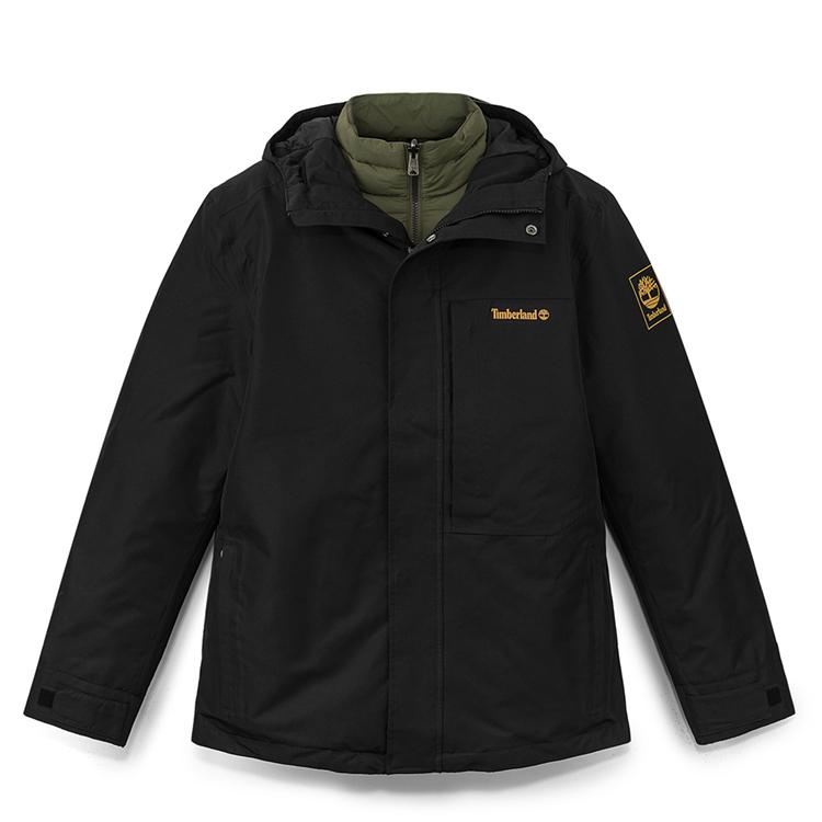 

Timberland Black 3-in-1 Hooded Jacket A41V3001 XL