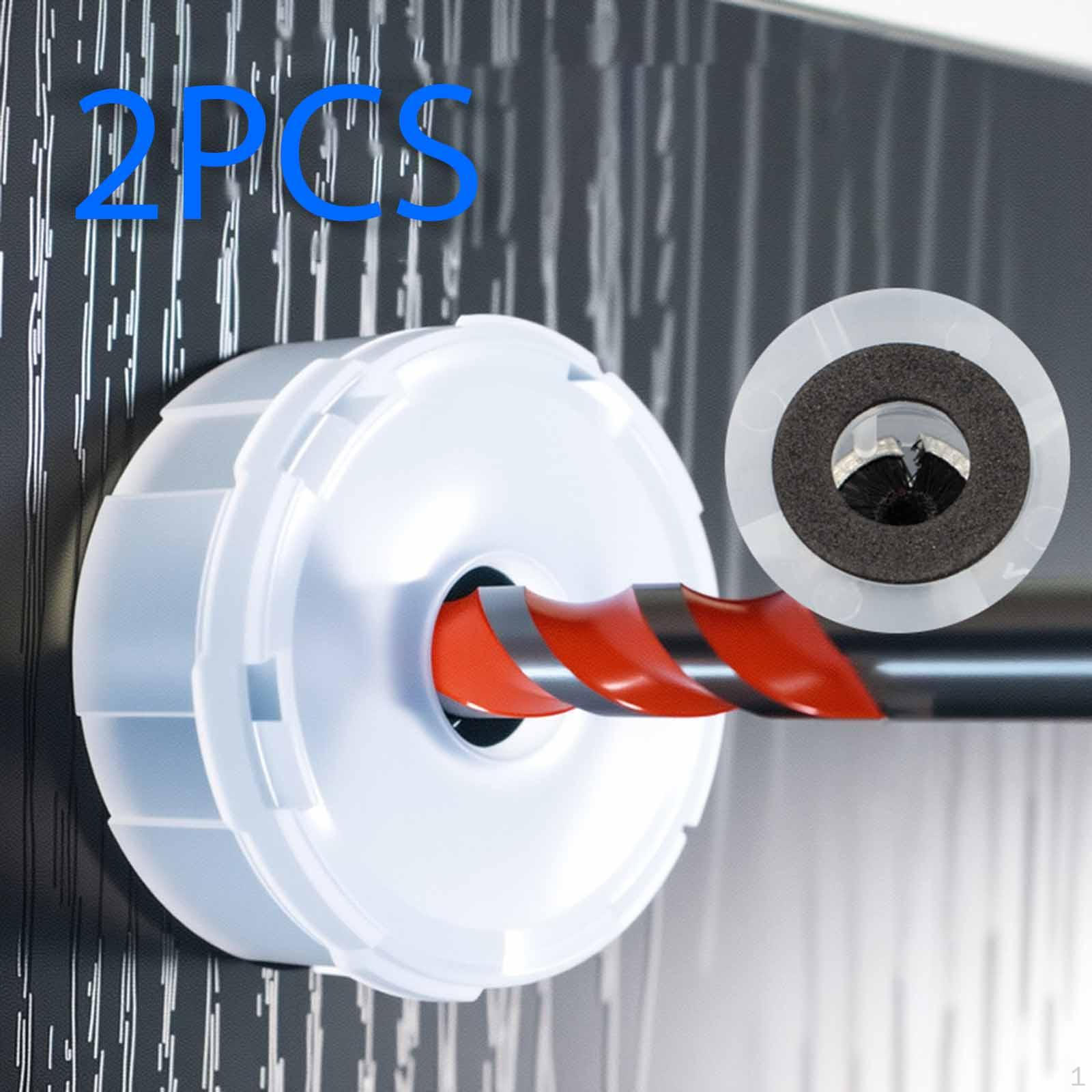 

2x Drill Dust Collectors Collecting Covers Nonslip Home Catcher Electric Mallet Dustcovers for