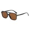 New European/American T-shaped Retro Pilot Double-Bridge High-End UV Protection Sunglasses