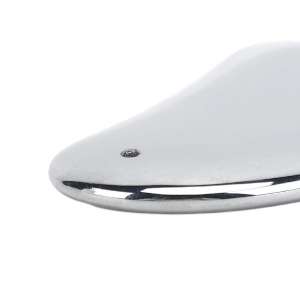 Crook Shaped Terahertz Stone Gua Sha Facial Tool for SPA Acupuncture Trigger Point Massage Scraping Tool 75 X 50 X 8mm