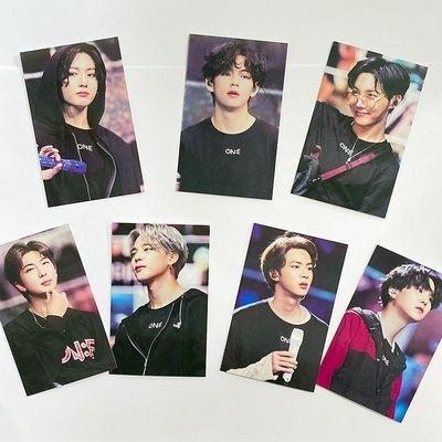 BTS Concert 7pcs Photocard Set RM Jin Suga J-Hope Jimin V Jungkook Suit Style Lomo Cards Kpop Idol Trading Cards Army Fan Collection Gift