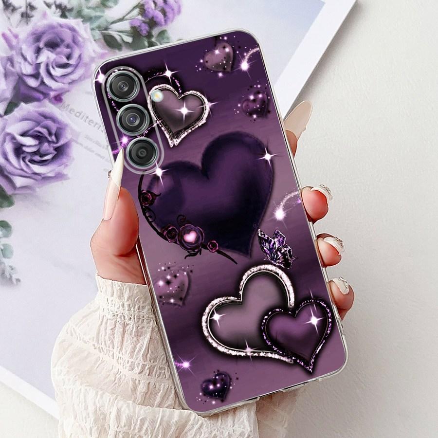 Case for Samsung Galaxy M34 M54 M55 5G New Design TPU Silicone Soft Cover for Samsung M546B  M556B M346B Coque Protective Capa