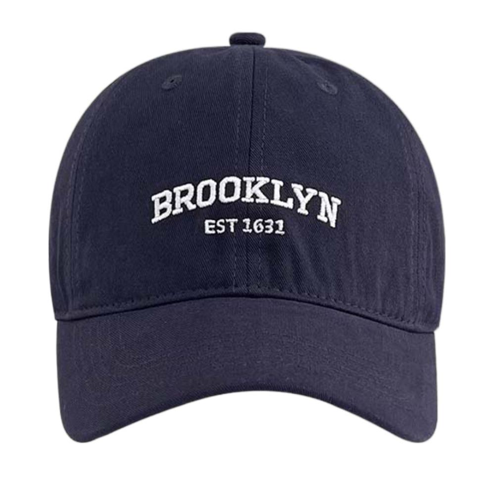 Breathable Embroidered Letter Peaked Cap Anti-UV Women Sunshade Hat Men Baseball Hat  Spring