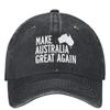 Make Australia Great Again Baseball Cap Maga Hunting Camping Adjustable Hip Hop Dad Men Women Vintage Sun Visors Snapback Cap