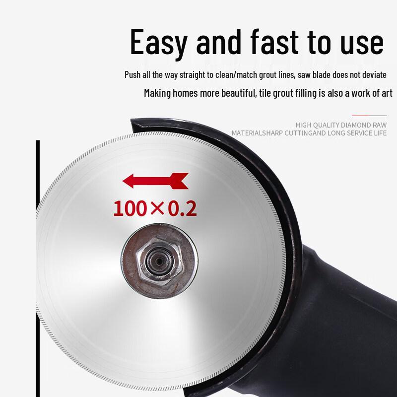 Jundingying 60x16x0.5mm Slanted Tooth Tile Grout Cutting Disc
