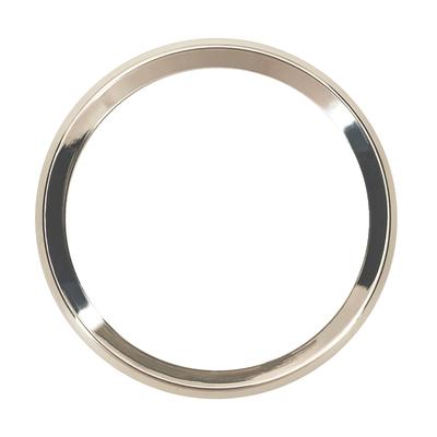 Anillo de Acero Inoxidable con Bisel Plateado o Negro de 52 mm 85 mm para Indicador de Coche, Barco, Motocicleta